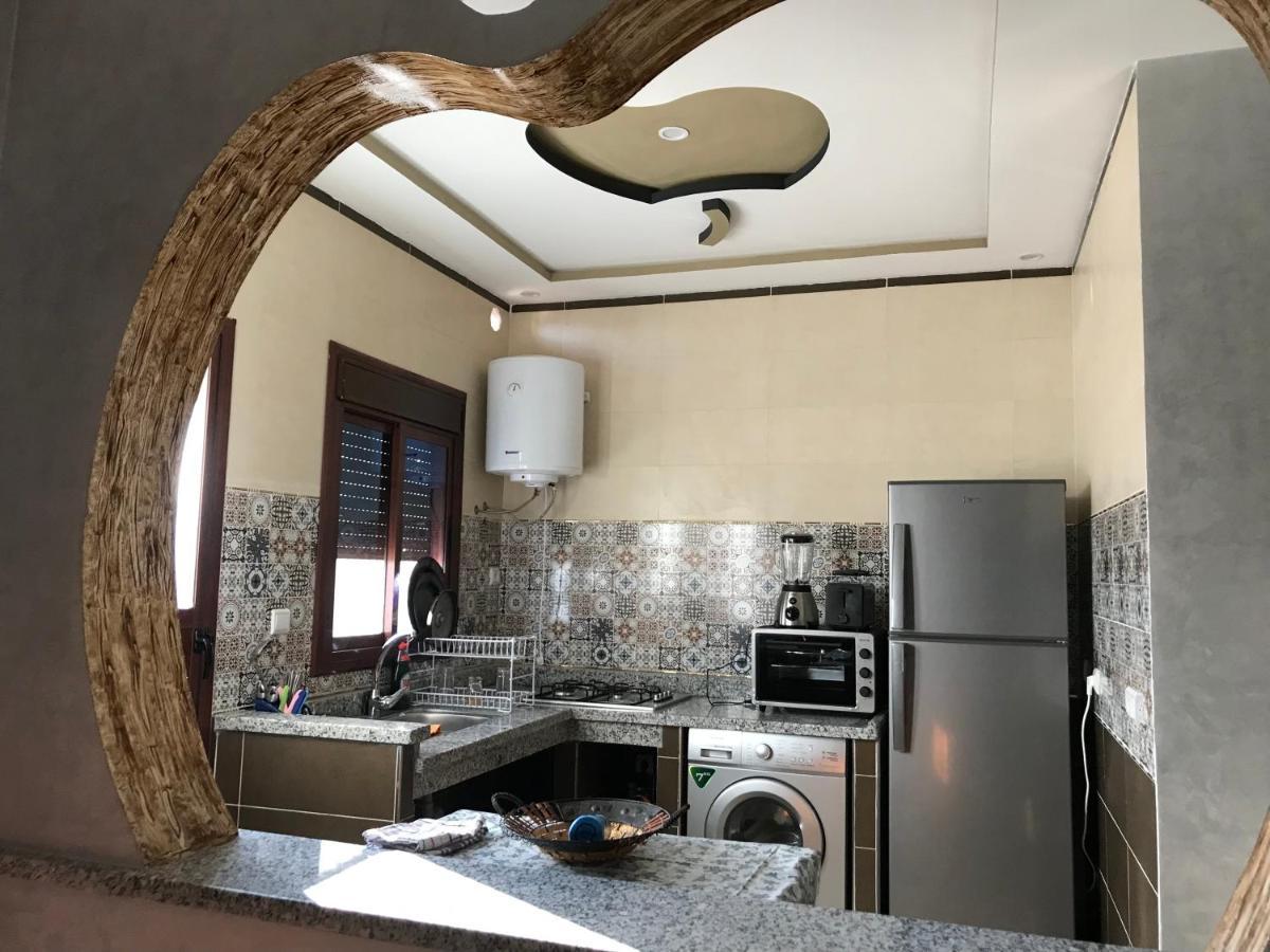 Très joli appartement avec une vue panoramique. Chefchaouen Esterno foto